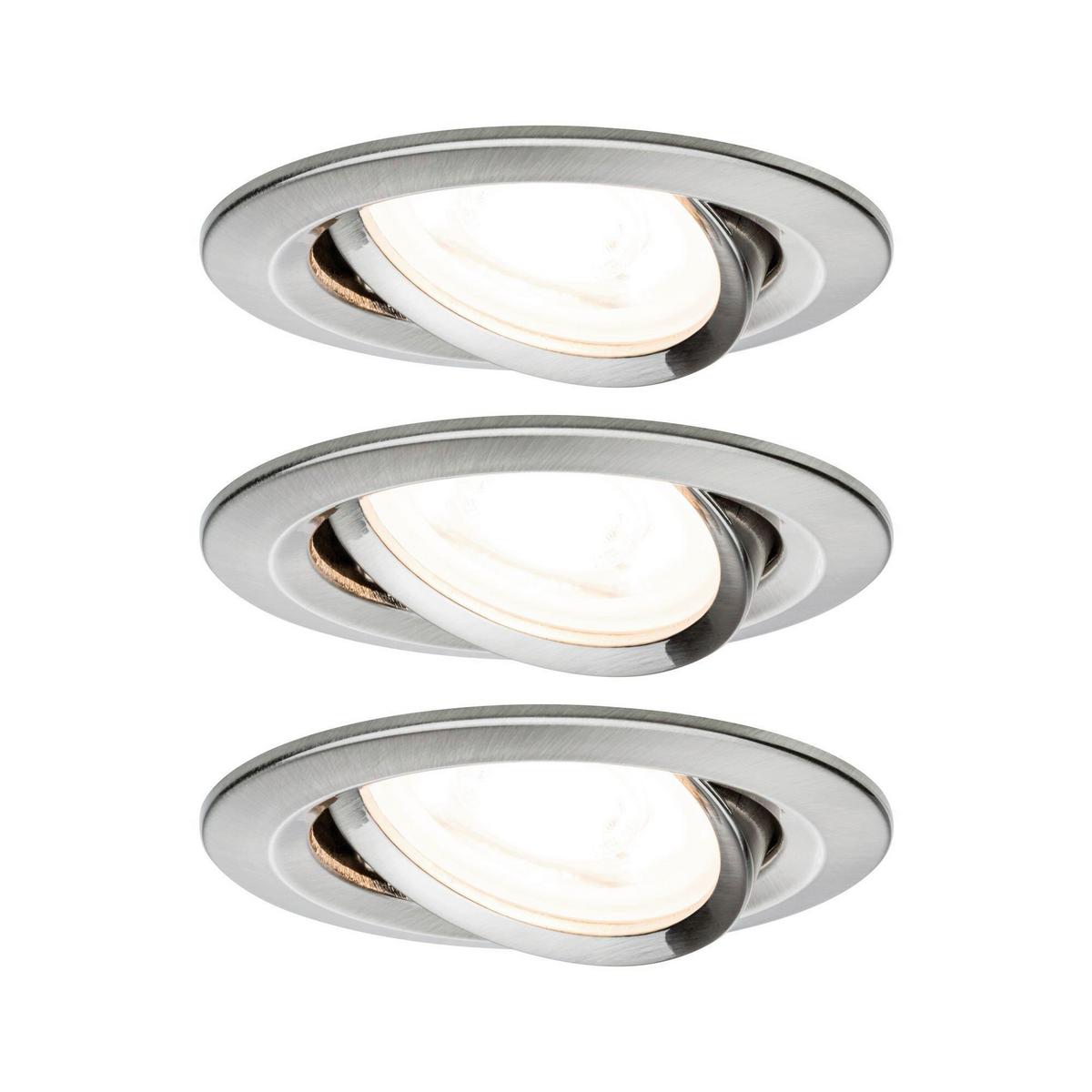 Deckenleuchte Nova max. 6,5 Watt, 3-teilig - Basics (8,4cm) - Paulmann