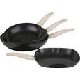 Grillserpenyő Graham - Fekete, Fém (28/28/4,5cm) - Zandiara