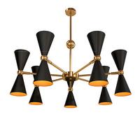 Pendelleuchte Vesper Schwarz max. 40 Watt - Goldfarben/Schwarz, Trend, Metall (91/32/91cm) - MAYTONI