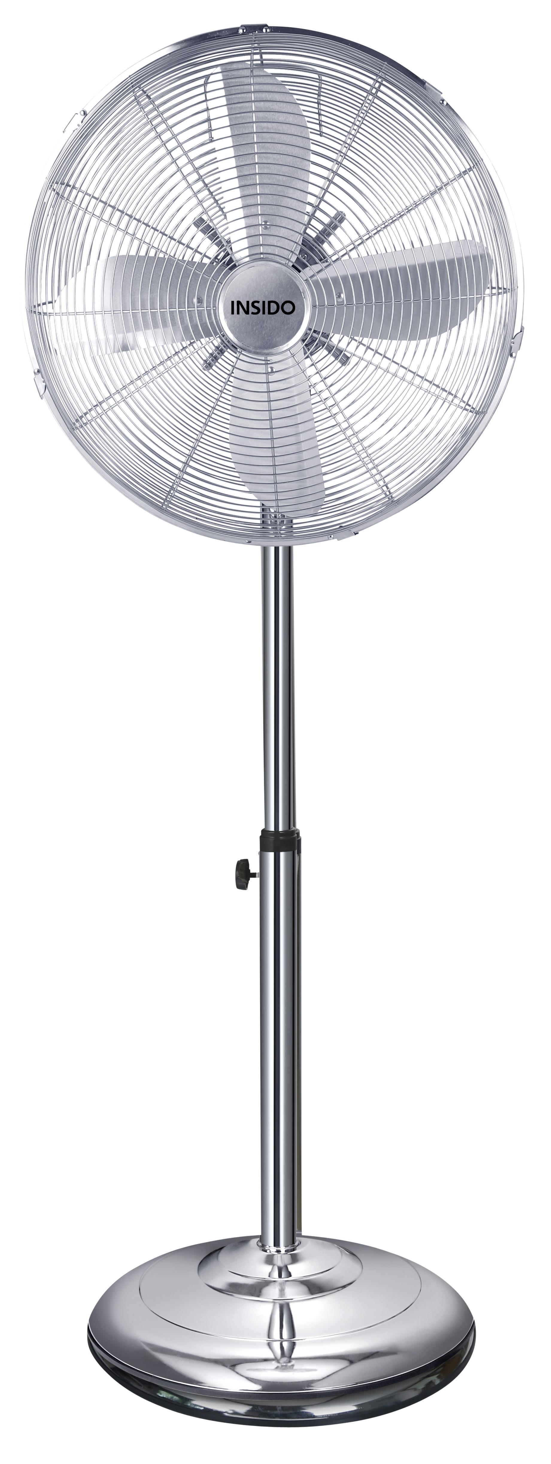 Ventilator Podni Herwig - boje kroma, metal (45/127cm) - Insido