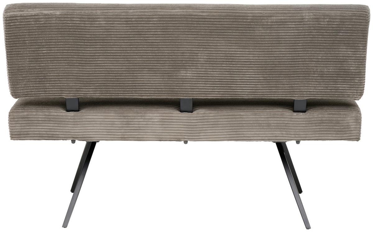 ŁAWKA CHIOS - ciemnoszary/czarny, Konventionell, metal/tkanina (140/90/62cm) - MID.YOU