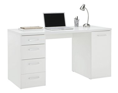 Schreibtisch in Weiß online kaufen ➤ mömax Schreibtisch in Weiß Hochglanz online kaufen ➤ mömax