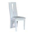 Stuhl in Weiß - Weiß, LIFESTYLE, Holz/Holzwerkstoff (43/102/49cm) - Premium Living