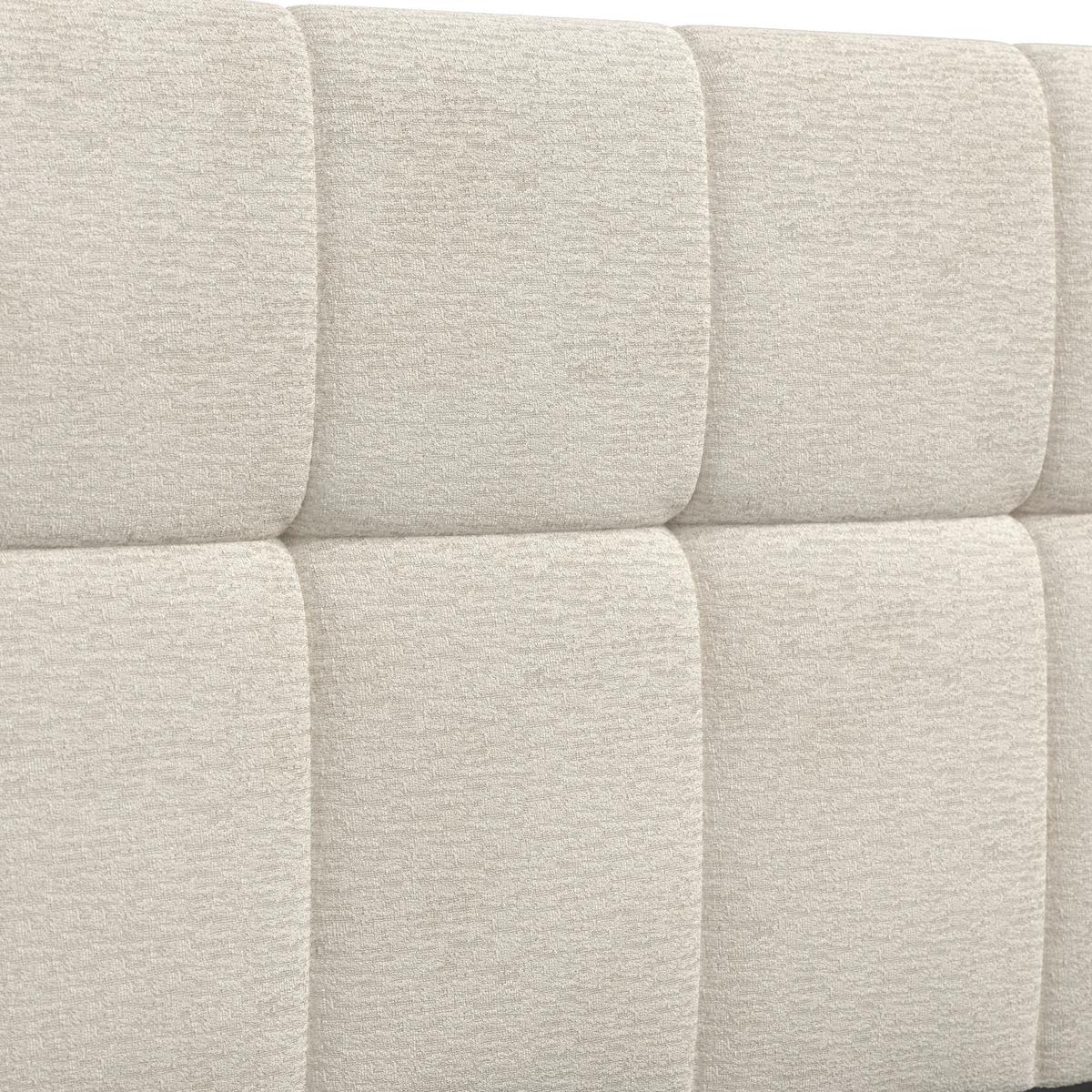 PAT TAPIțAT KAIA - bej/culoare natur, Modern, lemn/metal (180/200cm) - Bessagi Home