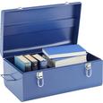 Truhe Urban in Blau - Blau, LIFESTYLE, Metall (47/19,5/27cm) - MÖMAX modern living