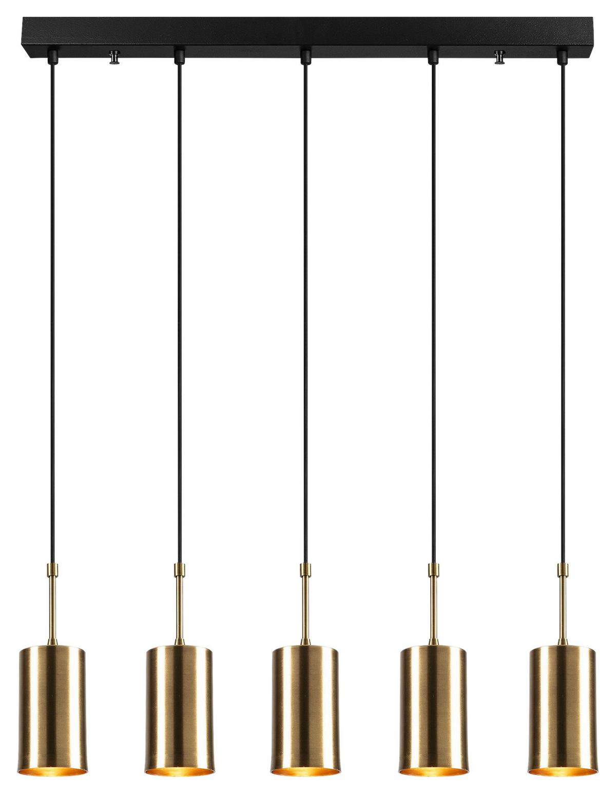 LAMPA SUFITOWA 3808007602 - kolor złoty, Trend, metal (120/79/9cm) - P & B