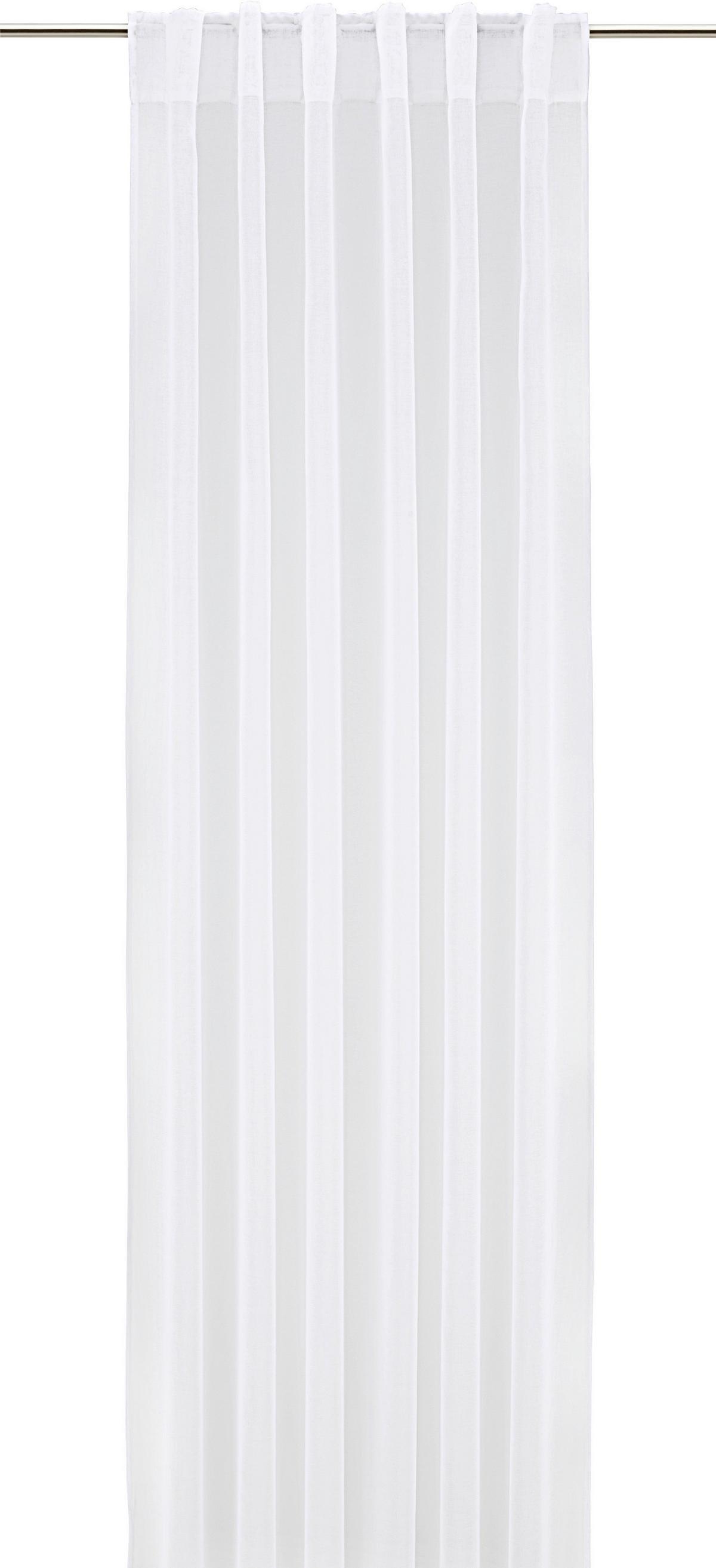 Fertigvorhang Tosca in Weiß, 2 Stk. - Weiß, Textil (140/245cm) - Modern Living
