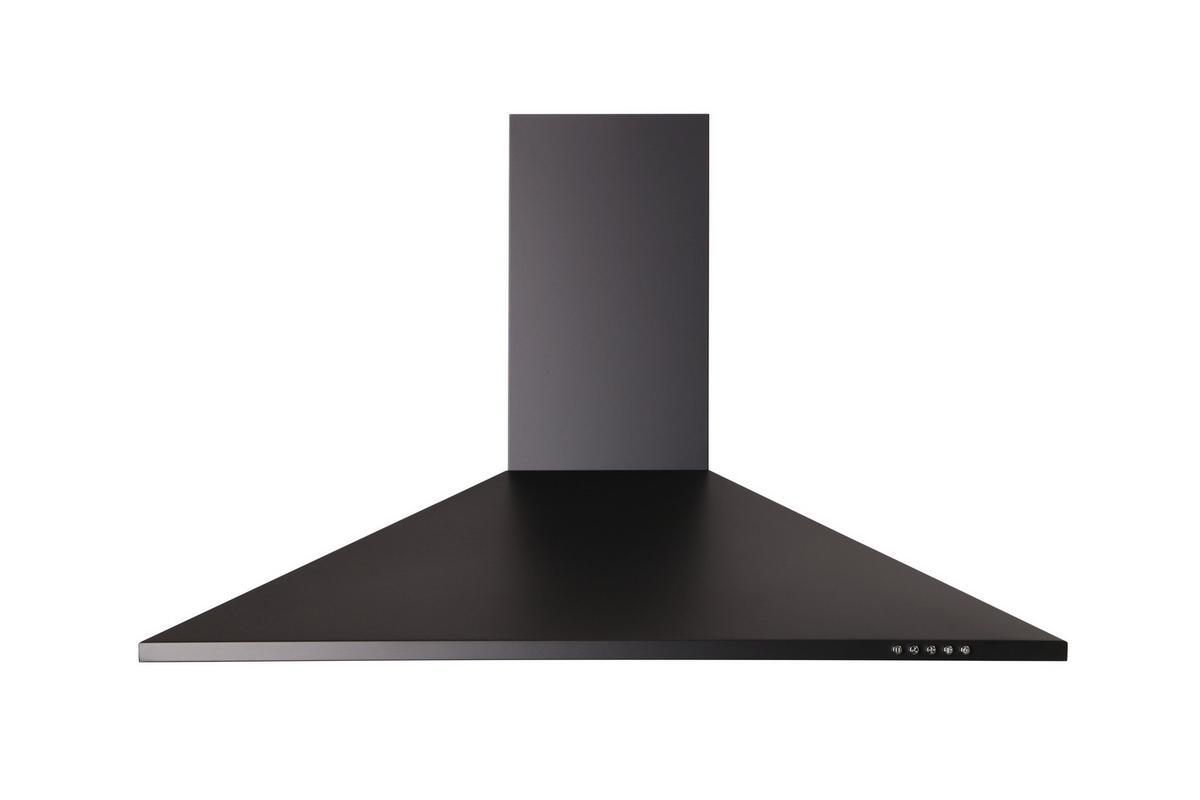 Kuhinjska Napa Karena, 90cm - črna, Basics, kovina (90/58-96/47,5cm) - Respekta