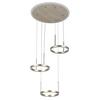 LED-HÄNGLAMPA STONI - champagne, Modern, metall/plast (42/42/150cm) - Mömax