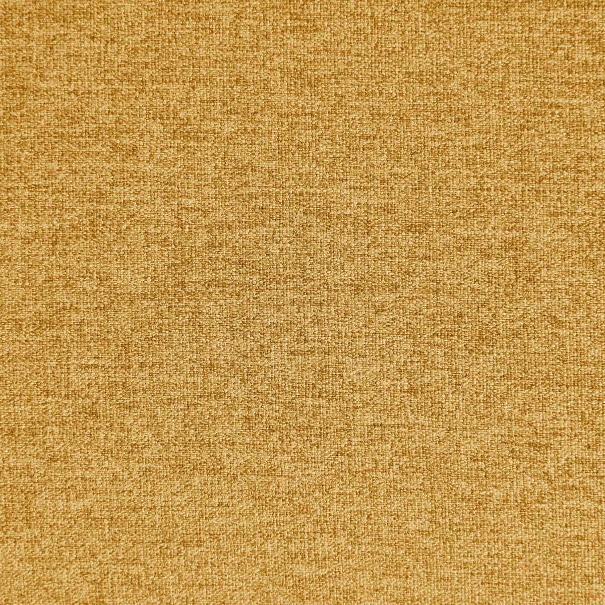 Sofa Fanny Gelb Leinenoptik mit Hocker - Gelb/Naturfarben, MODERN, Holz/Textil (154/55/73cm) - Bessagi Home