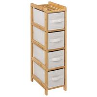 Etajeră Tidy cca. 33x78 cm - bej/culoare natur, Basics, lemn (33/19/78,2cm)