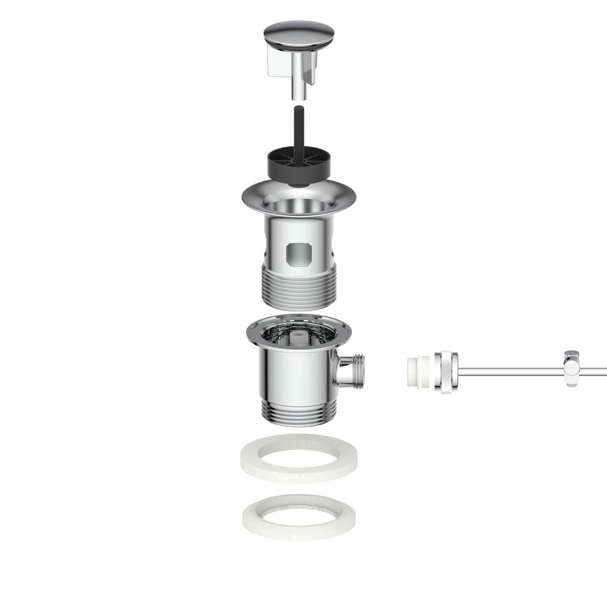 Komplet Ekscentar Exzentergarnitur, Chrom - boja hroma, Konvencionalno, metal (6,2cm)