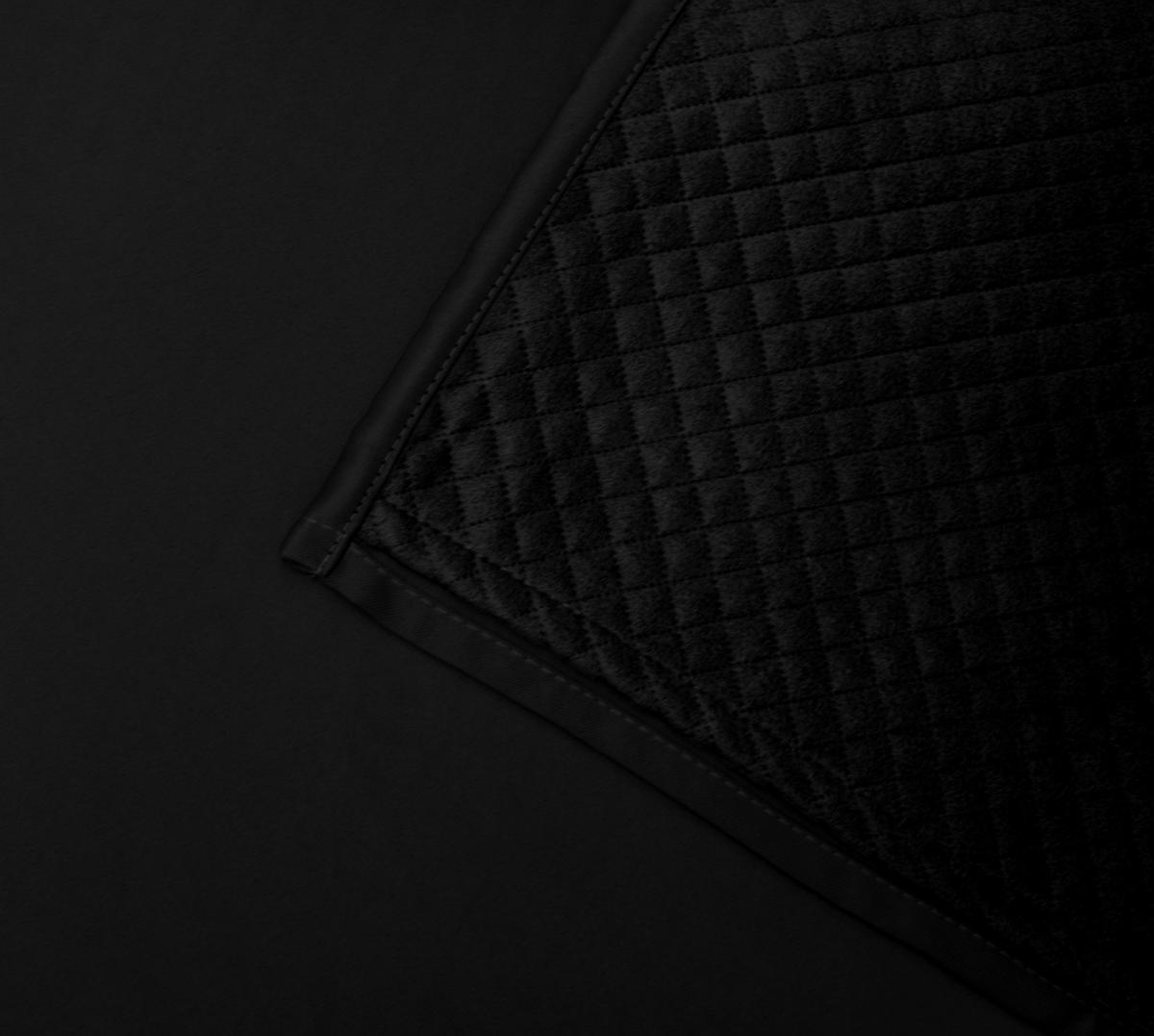 Lärmschutzvorhang Acustico Schwarz ca. 135x245cm - Schwarz, Basics, Textil (135/245cm) - Schmidt W. Gmbh