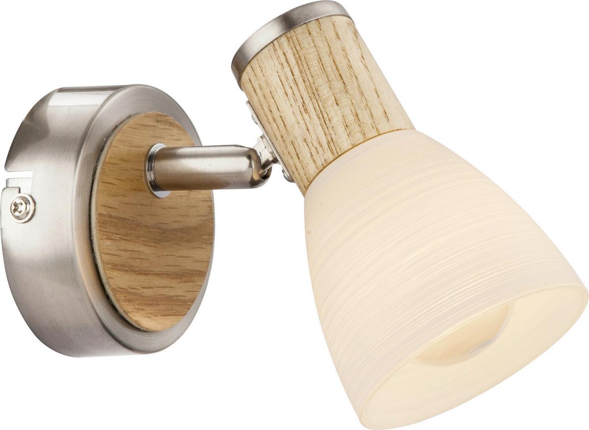 SPOT 54352-1 GYLFI - couleur nickel/opale, Natur, matériaux naturels/métal (8/11cm) - Globo