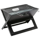 Holzkohlegrill Theo in Schwarz - Schwarz, MODERN, Metall (45/35/40cm)