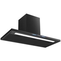 Dunstabzugshaube WT3-90 Schwarz - Schwarz, Basics, Metall (89,8/101,50/41cm) - PKM