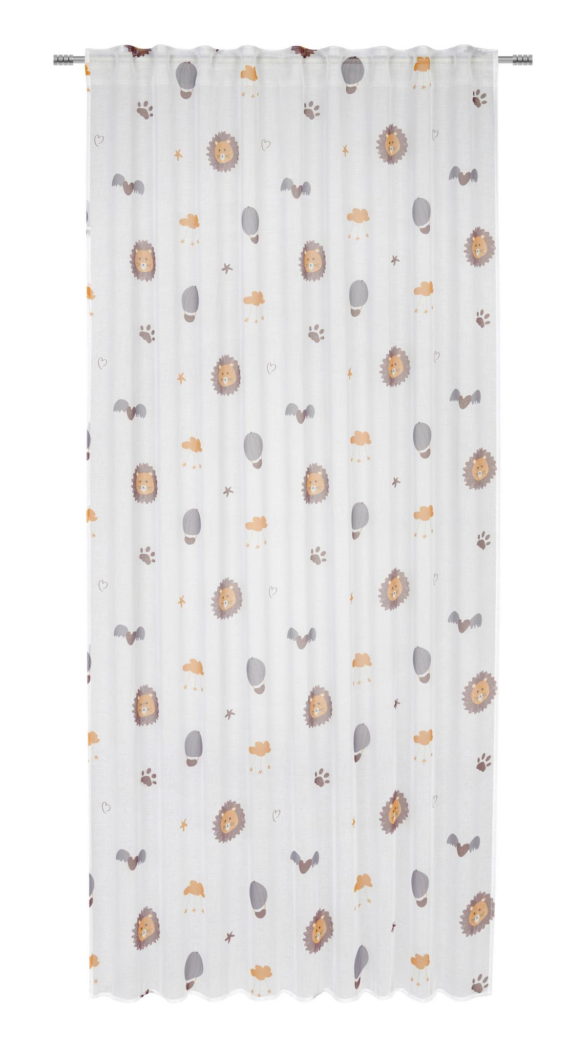 Kindervorhang Jimmy in Multicolor ca. 140x245cm - Multicolor, Textil (140/245cm) - Modern Living