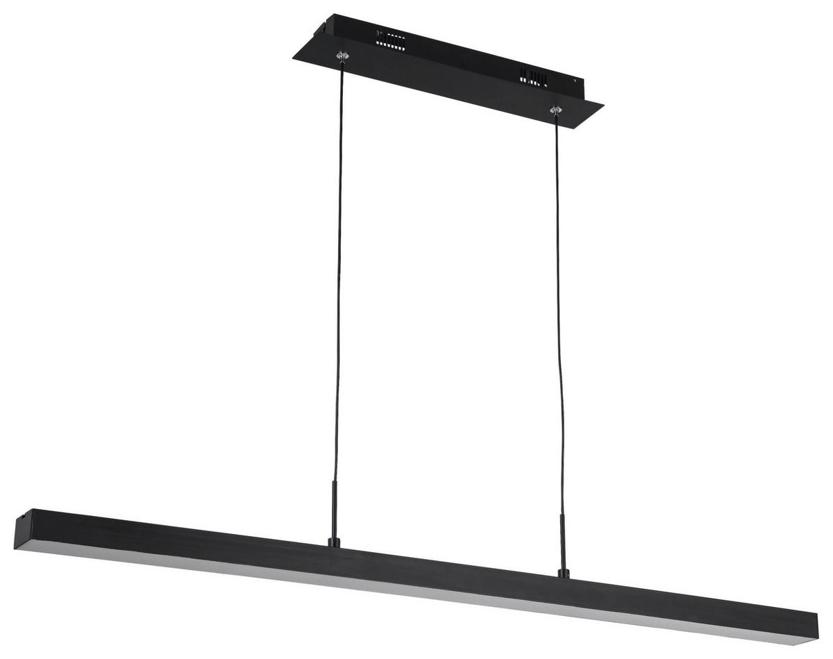 LAMPA WISZĄCA LED SUPREME *SBN*SH* - czarny, Konventionell, tworzywo sztuczne/metal (100/5/120cm) - Novel