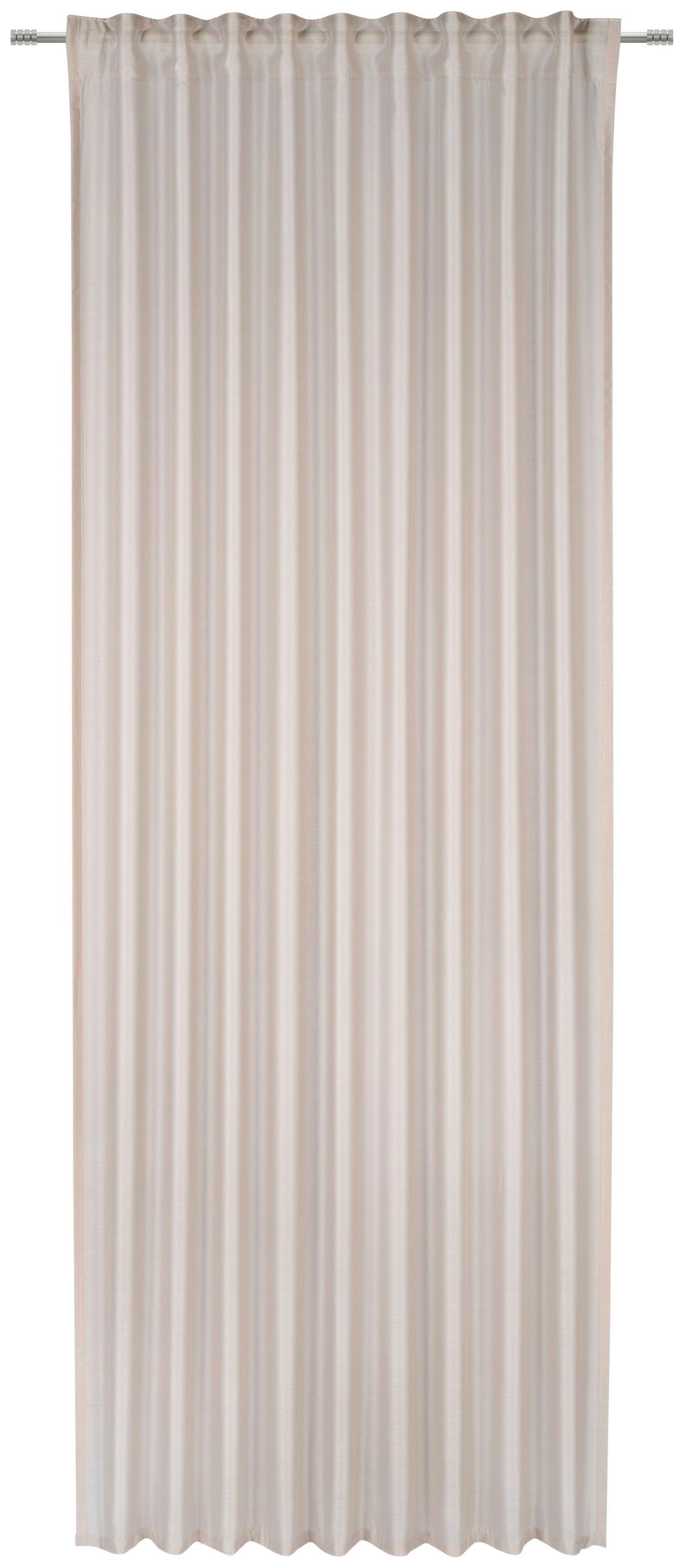 ZASŁONA GOTOWA GLORIA - kolor piaskowy, Basics, tkanina (135/245cm) - Esposa