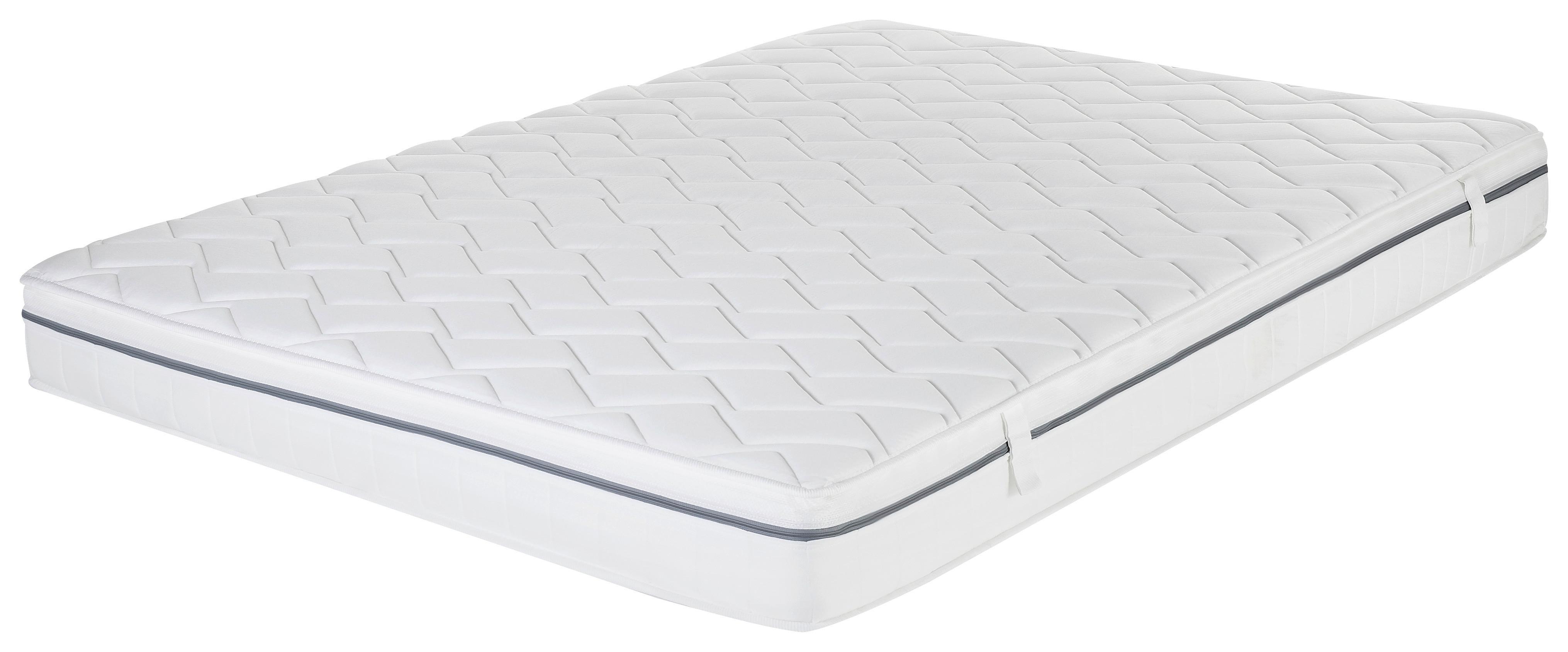 Kaltschaummatratze Air Wave H2/3 ca. 160x200cm - Weiß, Basics, Textil (160/200cm) - MID.YOU