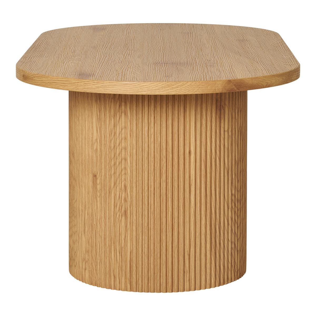 Couchtisch Boavista Eichefarben ca. 120x60x45 cm - Eichefarben/Naturfarben, Design, Holzwerkstoff (120/60/45cm) - MID.YOU