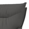 STOL MED ARMSTÖD LORELEI - grå/naturfärgad, Modern, trä/textil (58/87/63cm) - Bessagi Home