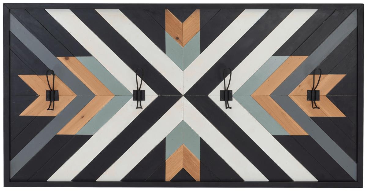 LISTWA DO PRZEDPOKOJU HACKENLEISTE - Lifestyle, metal/drewno (104.5/54/9.5cm) - Livetastic