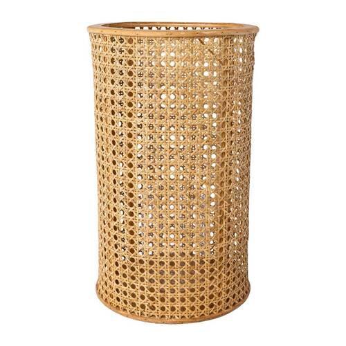 Windlicht in Naturfarben - Naturfarben, Trend, Glas/Naturmaterialien (24/40cm) - P & B