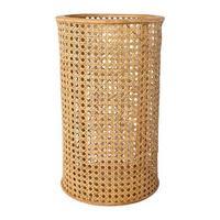 Windlicht in Naturfarben - Naturfarben, Trend, Glas/Naturmaterialien (24/40cm) - P & B