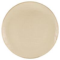 Desszertes Tányér Canvas - krémszínű/fehér, kerámia (22/22/2,5cm) - Premium Living