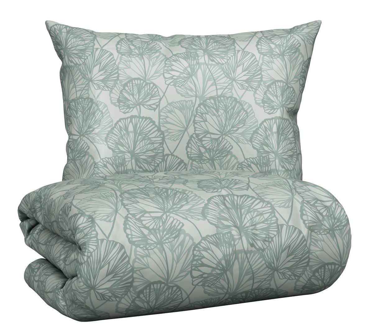 Lenjerie de par Ethens, cca. 140x200/50x70 cm - verde, textil (140/200cm) - Modern Living