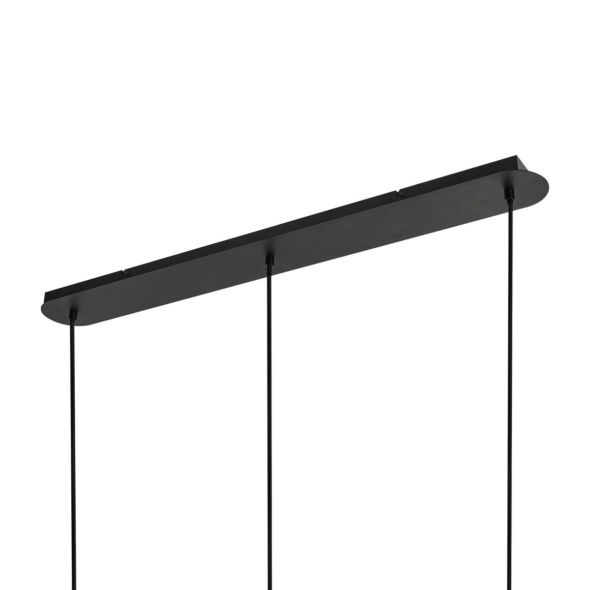 LAMPA WISZĄCA EOS *DK* - ciemnoszary, Design, metal/szkło (97/18/150cm) - Dieter Knoll
