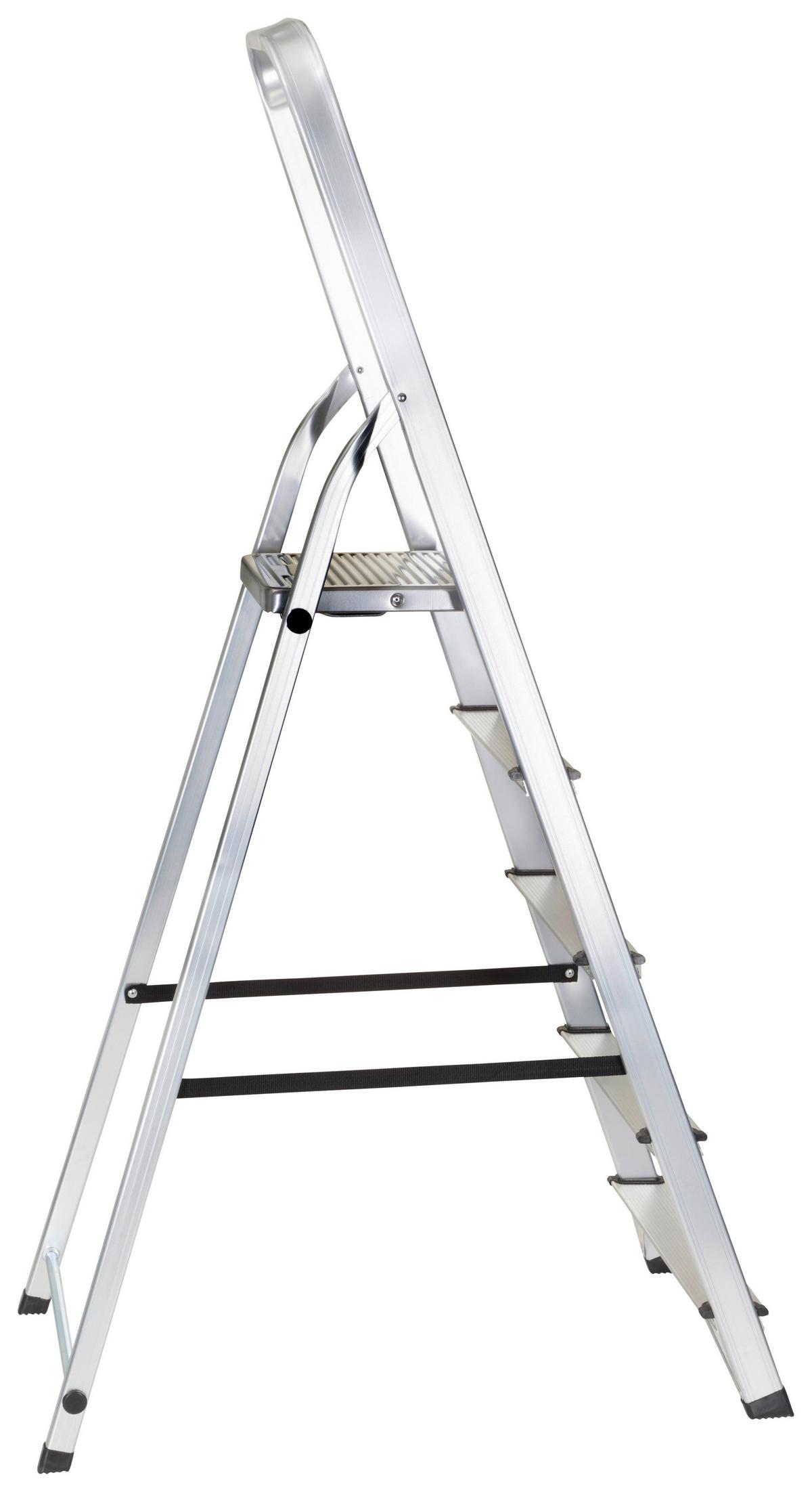 Zložljiva Lestev Solid Iii, Aluminij - barve aluminija, Basics, kovina (44/170/12cm) - MID.YOU