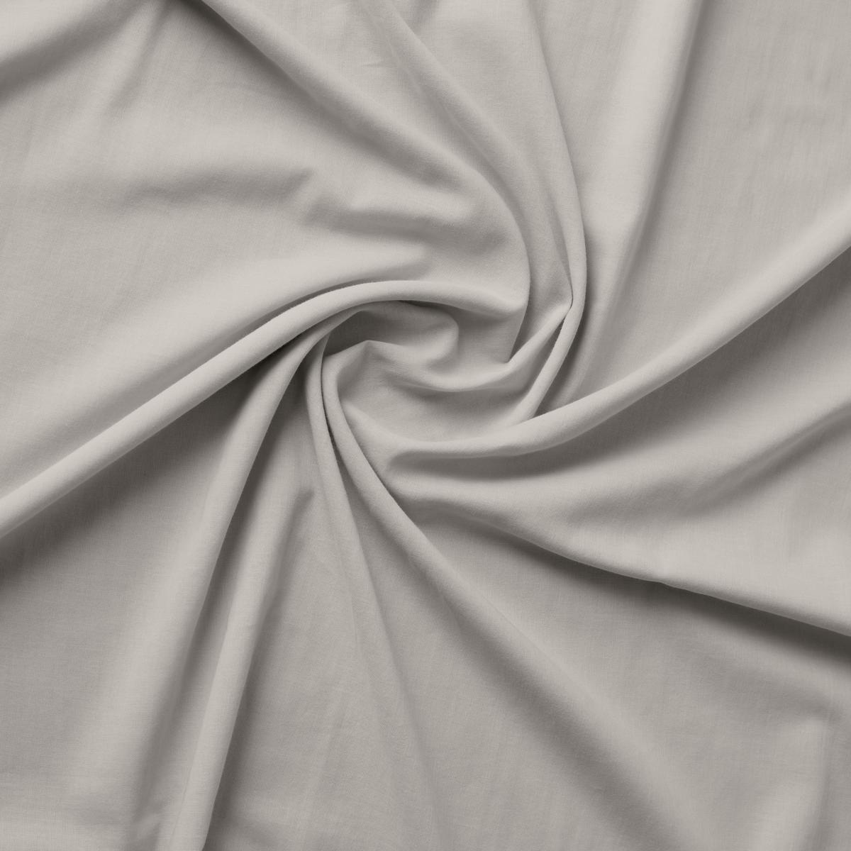 Fertigvorhang Bio-Helene in Stein ca. 140x255cm - Graphitfarben, MODERN, Textil (140/255cm) - ecoTree