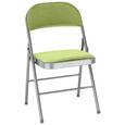 Zložljiv Stol Bastian -exklusiv/sb- - siva/zelena, Moderno, kovina/tekstil (46/78/46cm) - Mömax modern living