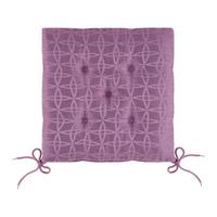 Pernă pentru șezut JACKIE - lila, Konventionell, textil (40/40/4cm) - Modern Living