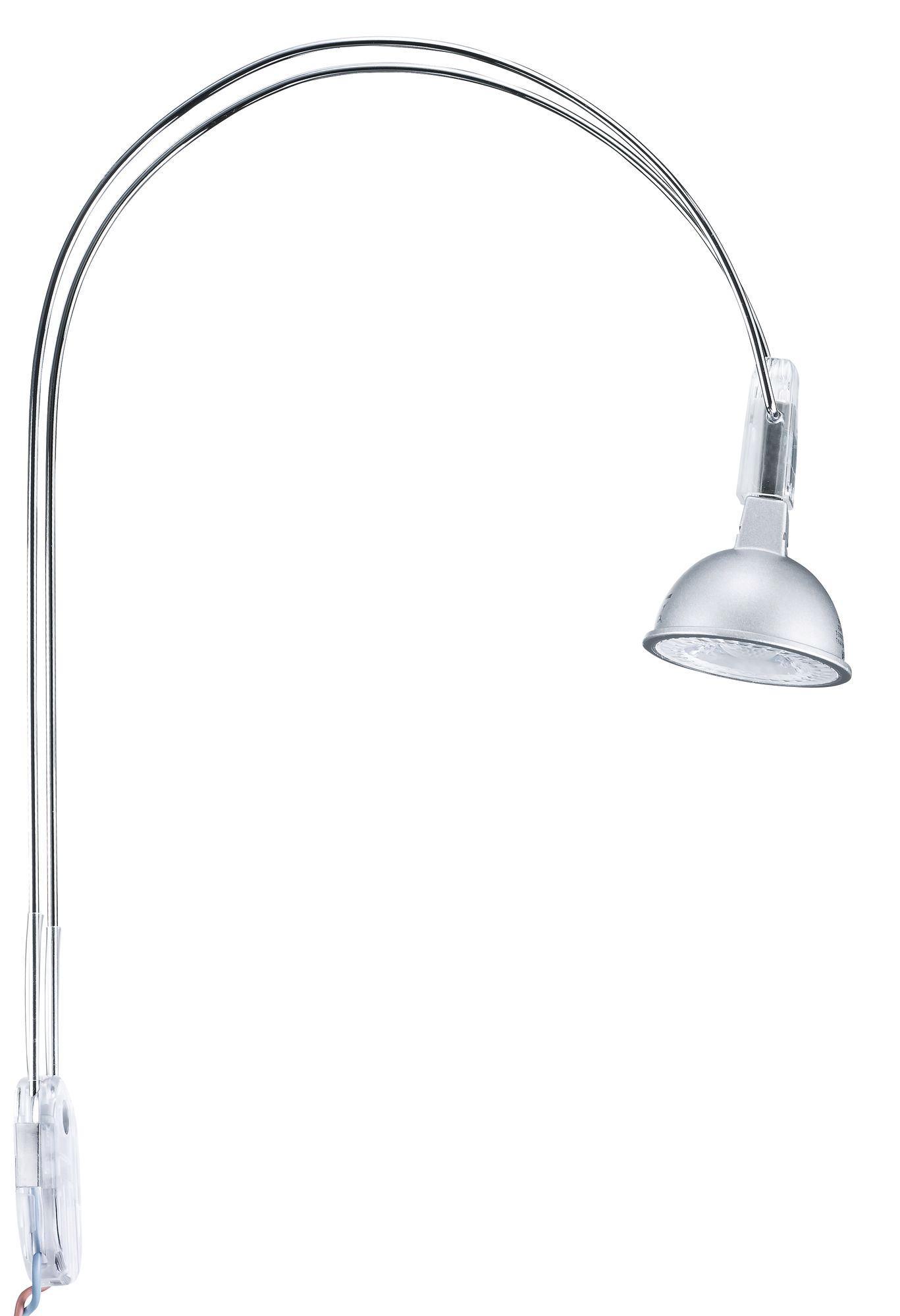 LED-Spiegelleuchte max. 4 Watt 'Galeria' - Chromfarben, Design, Metall (2,5/30/18cm)