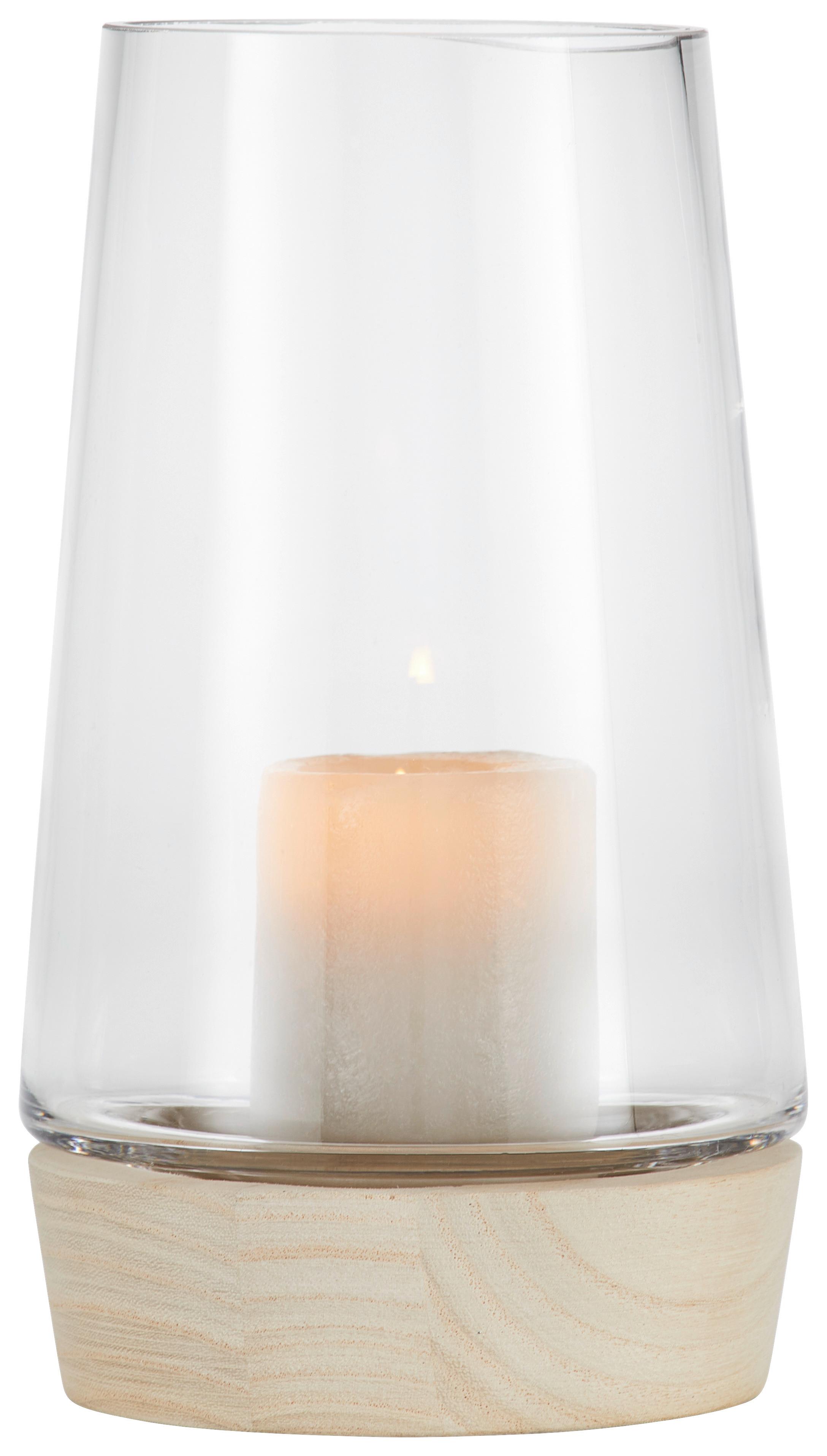 LATARENKA 23LYBL001-S - kolor naturalny, Lifestyle, drewno/szkło (13/22cm) - Ambia Home
