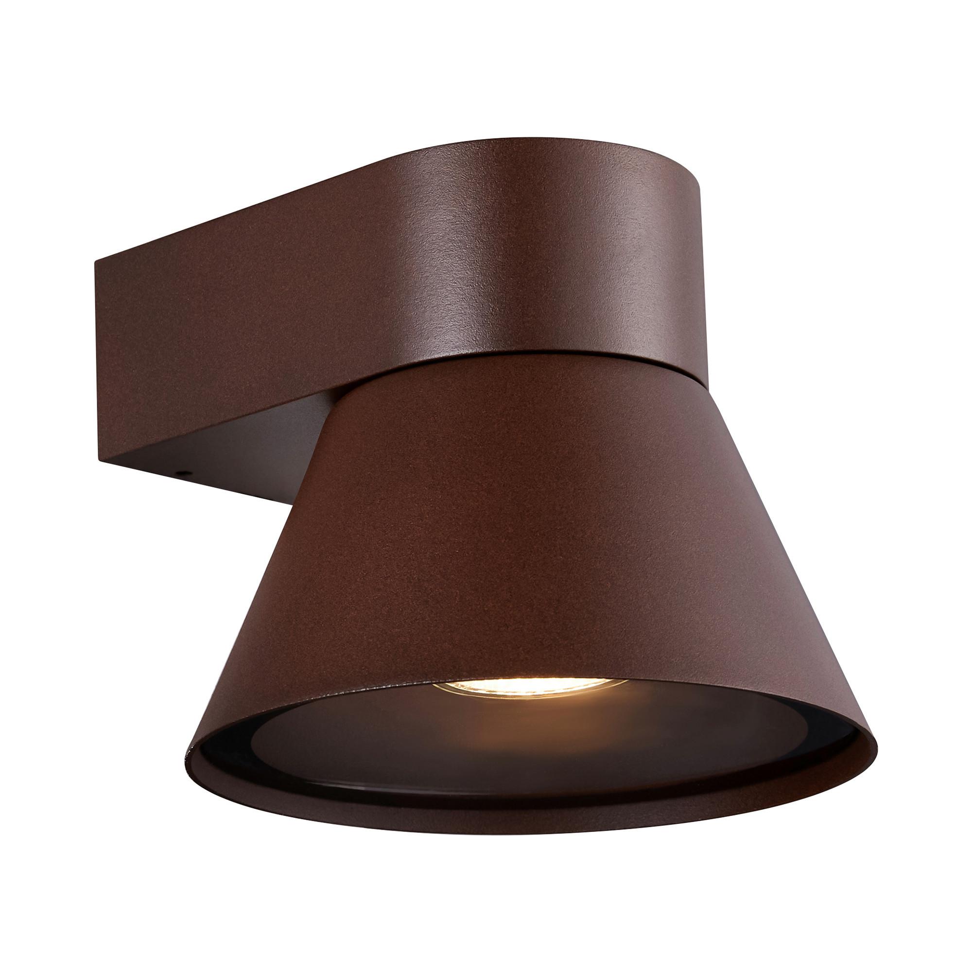 KINKIET ZEWNĘTRZNY 2318071009 KYKLOP CONE ROST - kolor rdzawy, Design, metal (17,5cm) - Nordlux