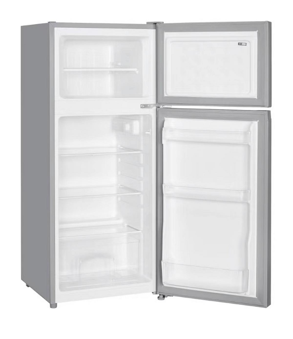 Kühl-Gefrier-Kombination GK126EIX Silberfarben - Silberfarben, Basics, Metall (48/113/49cm) - PKM