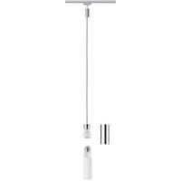 Schienensystem-Hängeleuchte Basic Pendulum max. 20 Watt - Chromfarben, Design, Metall (150cm) - Paulmann