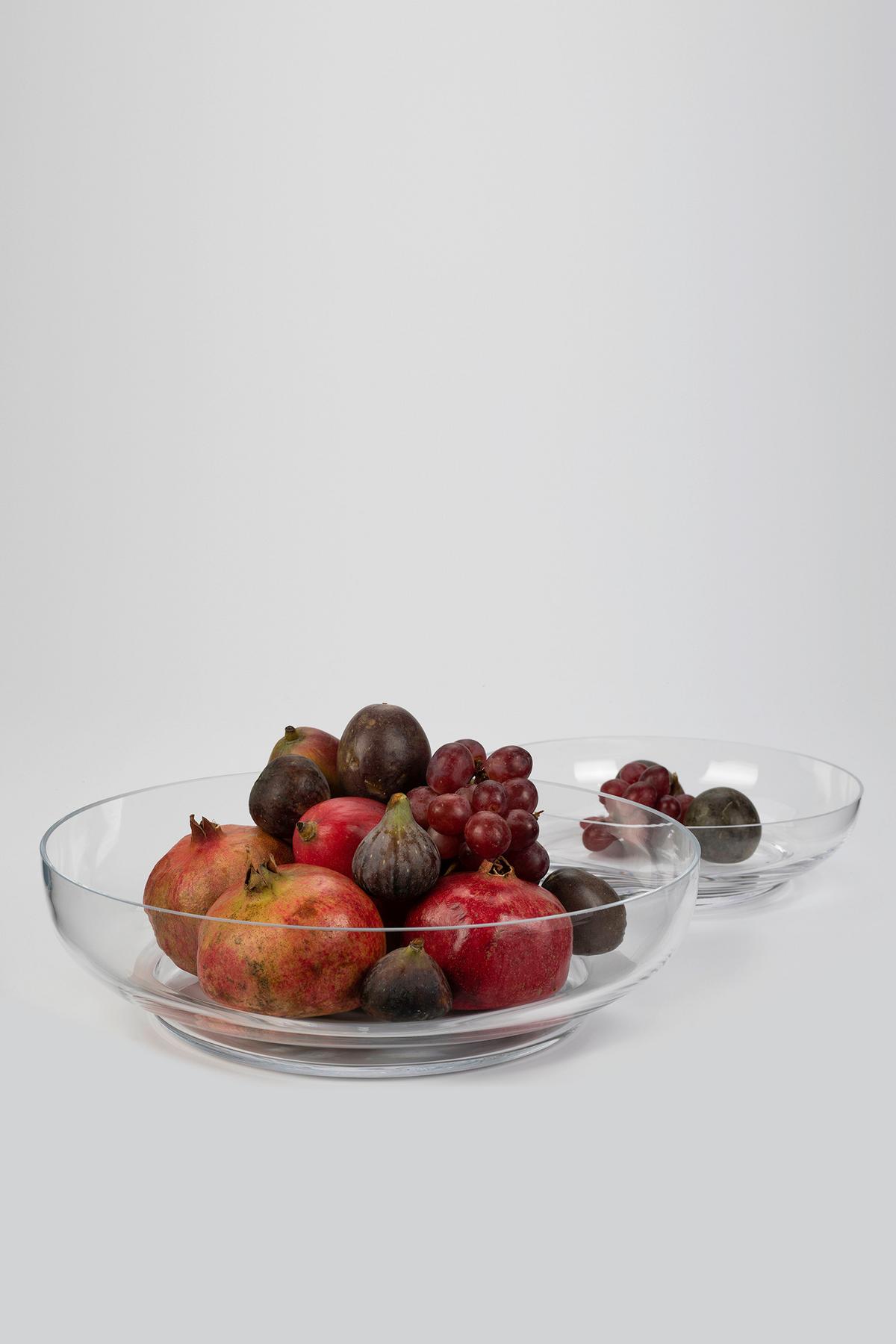 Tál Asta - átlátszó, Trend, üveg (24,5/6cm) - Markslöjd