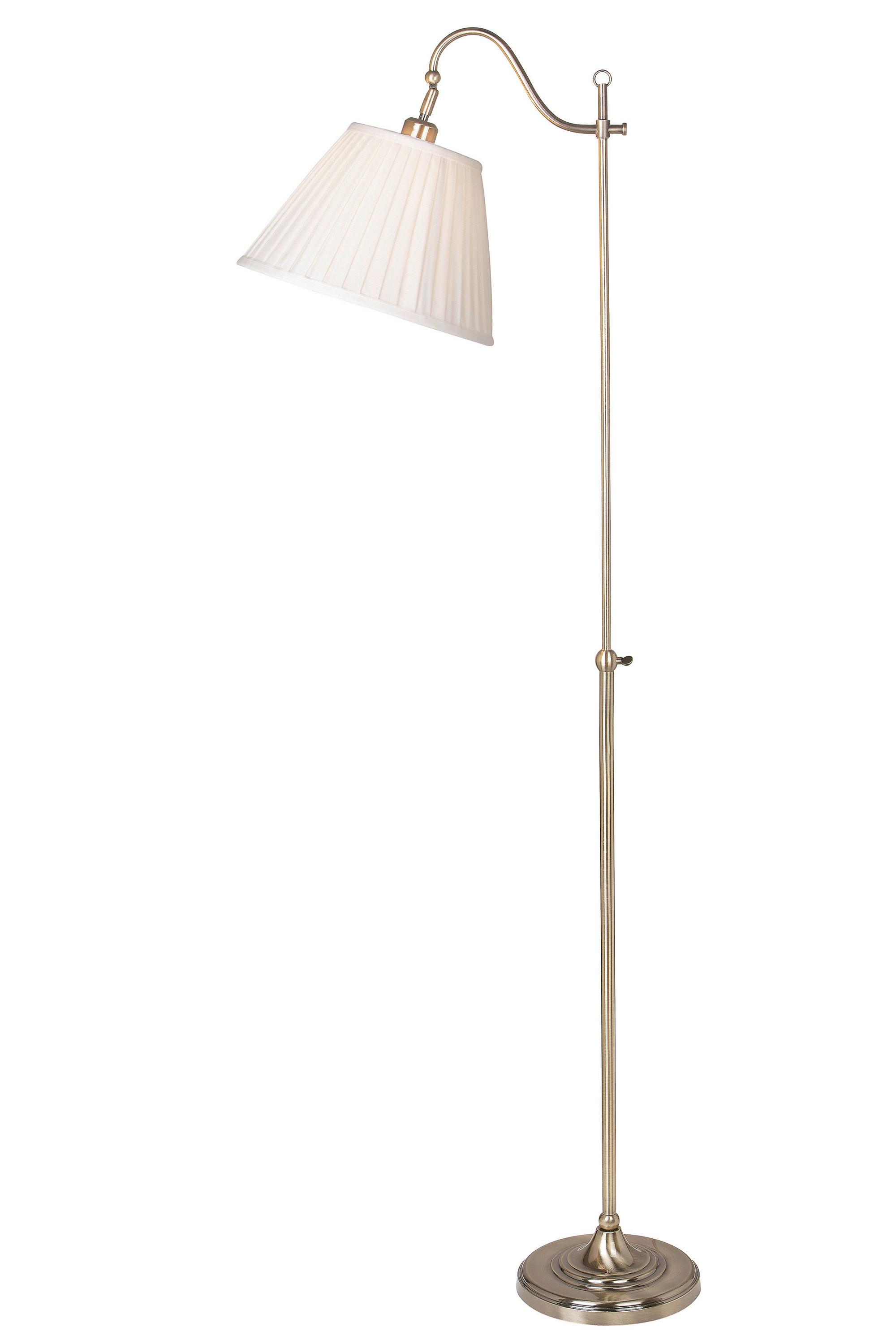 Stehleuchte Charleston max. 40 Watt - Beige, Basics, Metall (50/30/167cm) - Markslöjd