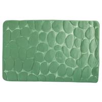 Badteppich 142025 Kiesel - Grün, Konventionell (50/80cm) - Spirella