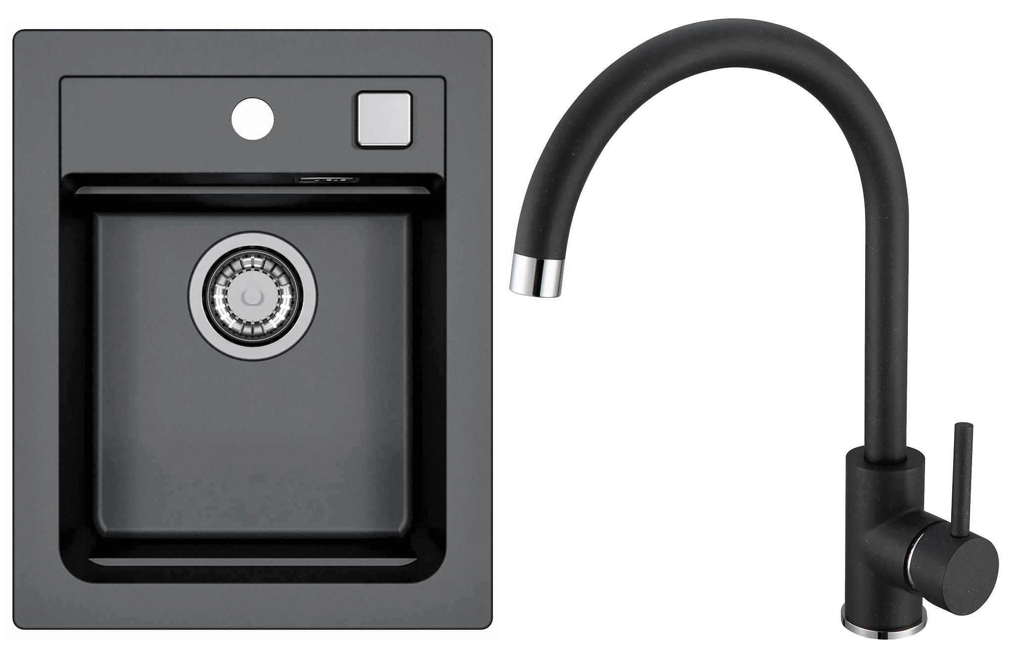 Set Sudopera I Slavine Atrox 10 + Kati G91 - crna, Konvencionalno, kamen (40/50cm)