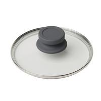 Capac Basic - argintiu/străveziu, Konventionell, plastic/sticlă (16cm) - Mömax