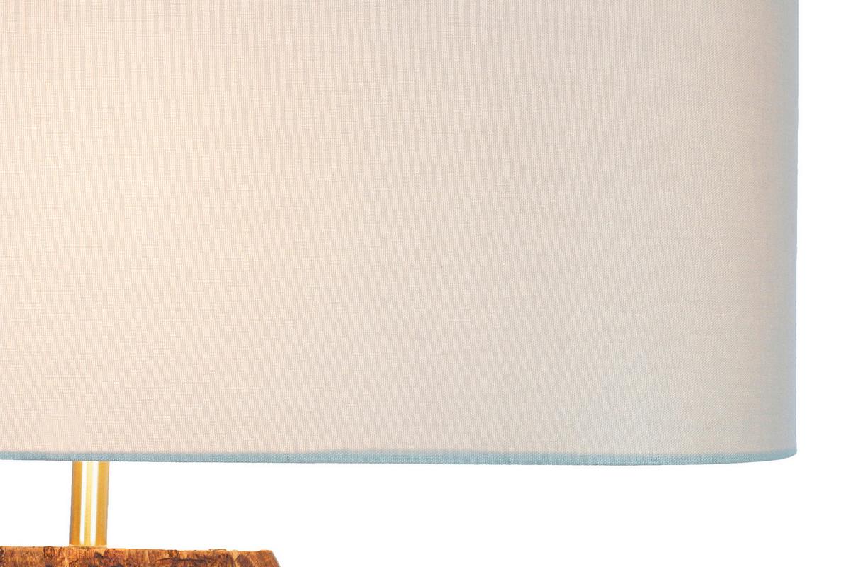 Stoječa Svetilka Acacia - črna/bela, Design, kovina/tekstil (40/171/20cm) - P & B