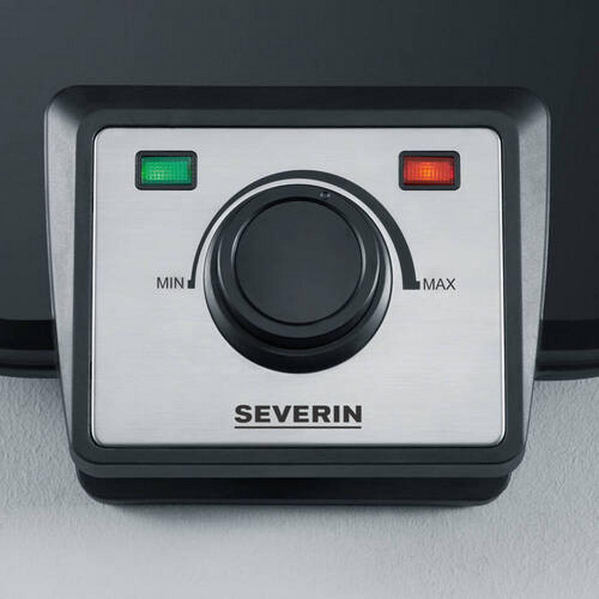 GOFROWNICA WA 2106 - czarny, Basics, metal (24,2/10/35,1cm) - Severin