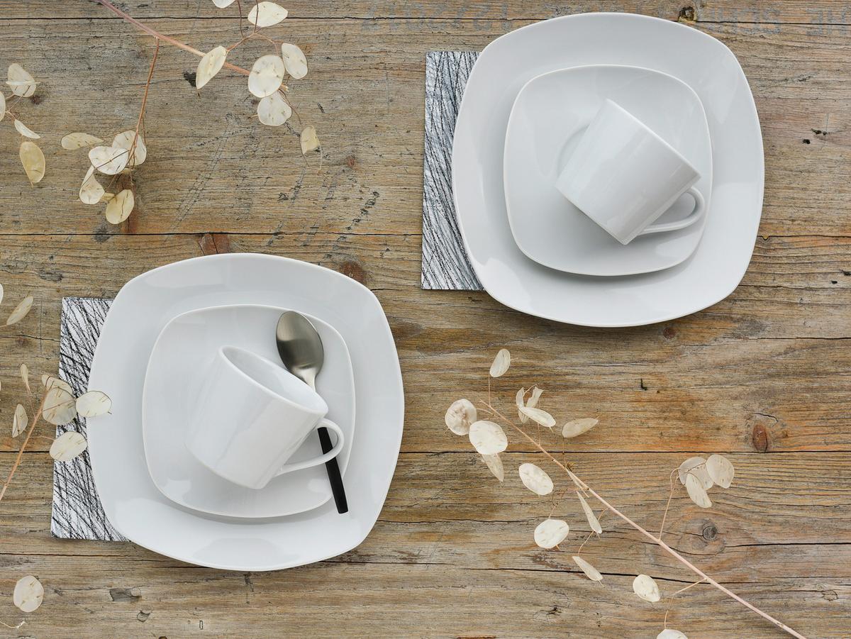 Kavni Servis Amelie, 18-Delni - bela, Basics, keramika - Creatable