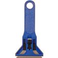 Schaber Josef in Blau - Blau/Silberfarben, Kunststoff/Metall (13cm)